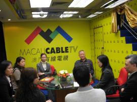 2009年3月3日可持續發展策略研究中心到訪有線