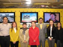 2009年3月10日貿促局到訪有線